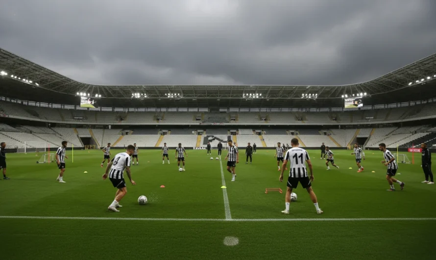 Beşiktaş’ın Kasımpaşa Maçı Öncesi Antrenman Çalışmaları Tam Hızda Devam Ediyor