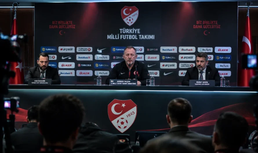 Sergen Yalçın Yönetimindeki A Milli Takım’ın Yeni Teknik Kadrosu