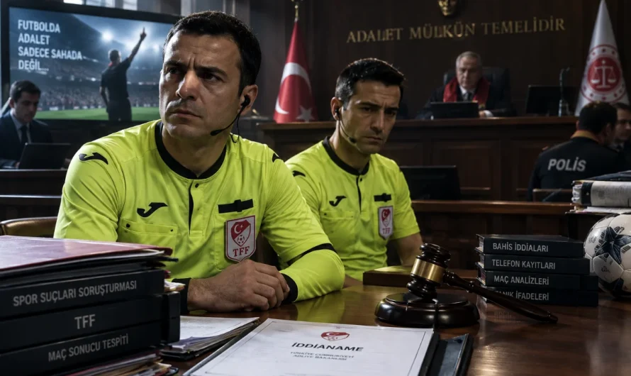 Türk Futbolunda Hakem Soruşturması: Yasin Kol ve Arkadaşı İçin Tutuklama İstemi